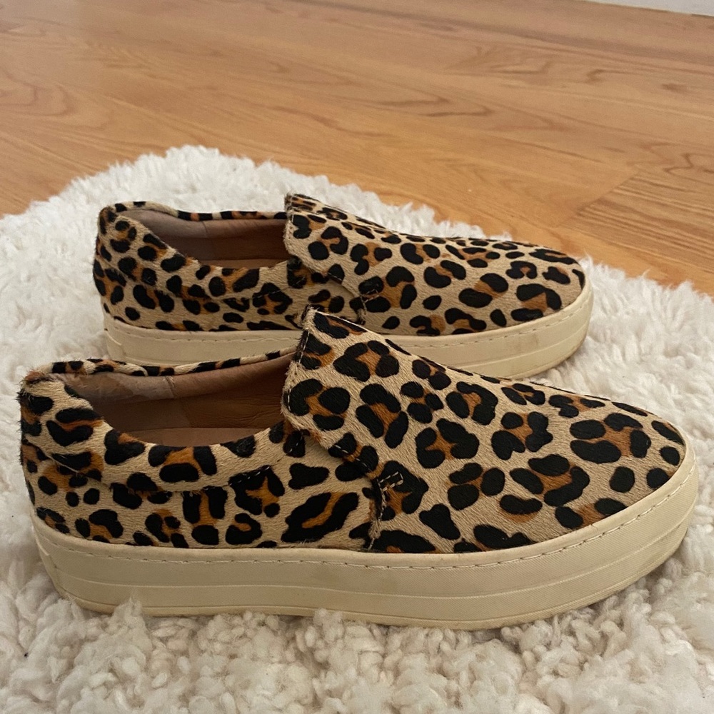 Leopard Slip Ons